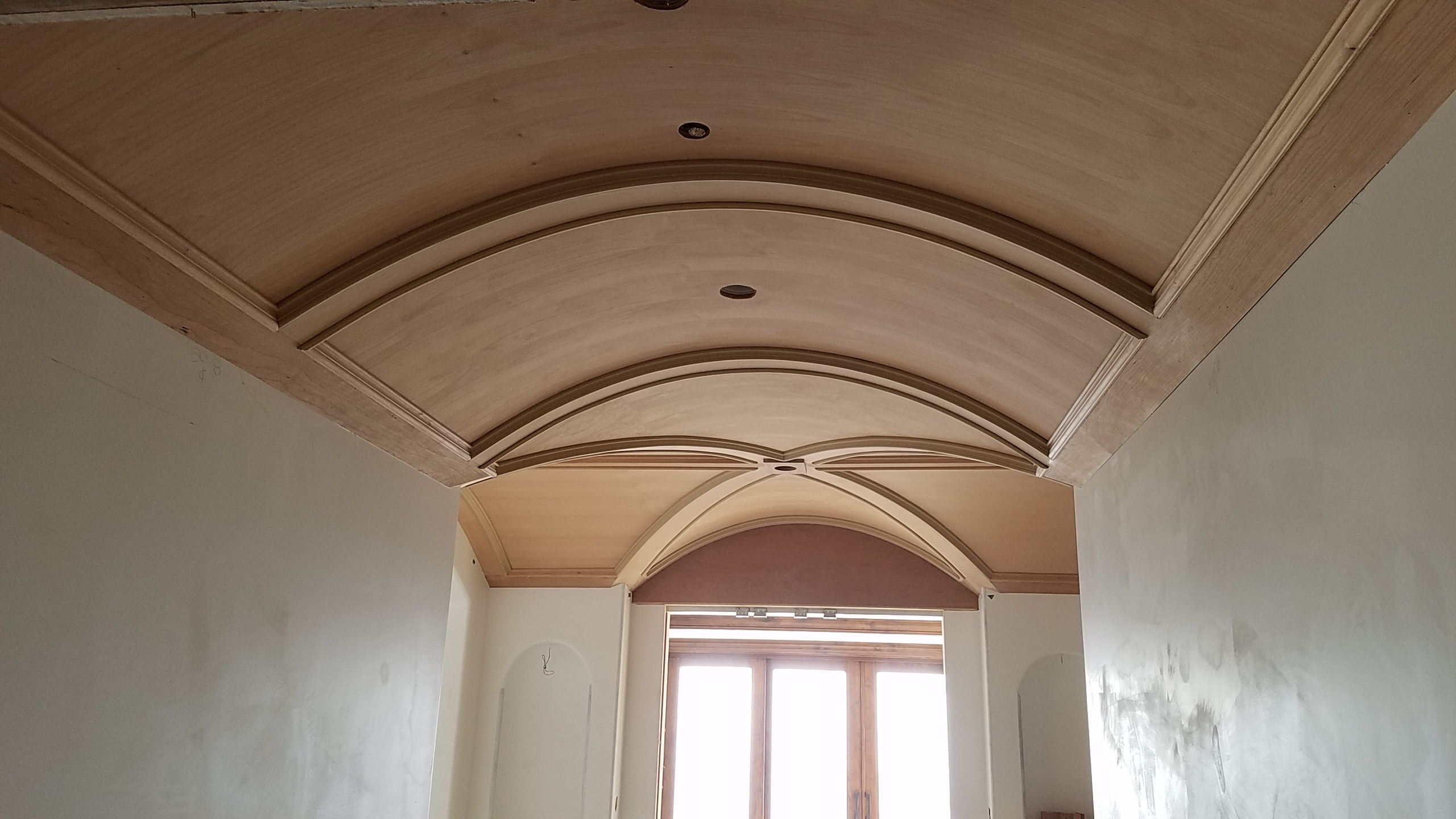 Level 5 Barrel Vault Ceiling Execution